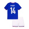 Officiële Voetbalshirt + Korte Broek Frankrijk Rabiot 14 Thuis EK 2024 - Kids